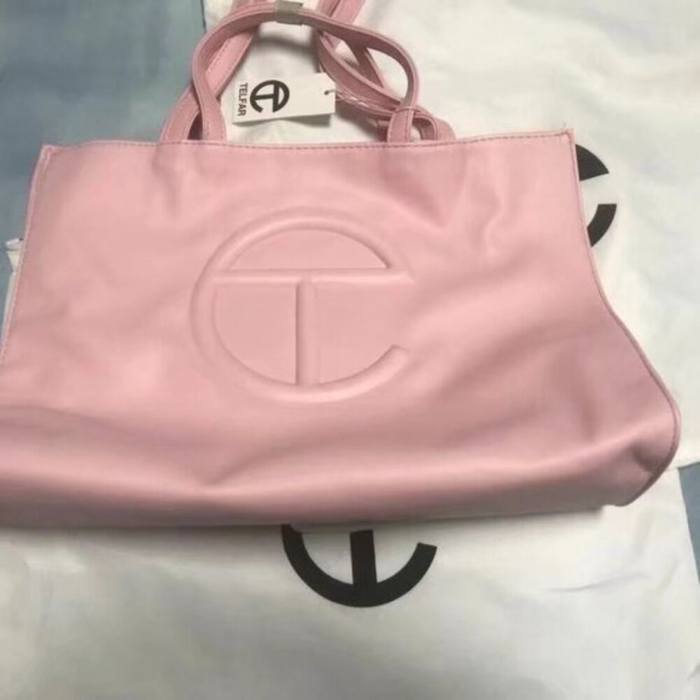 Telfar Medium Pink Shopping Bag